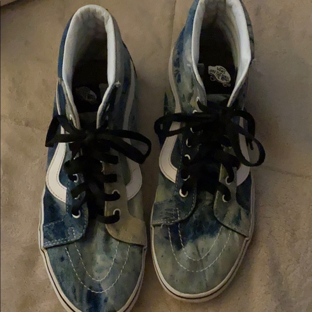 Jean Material Vans Hightops